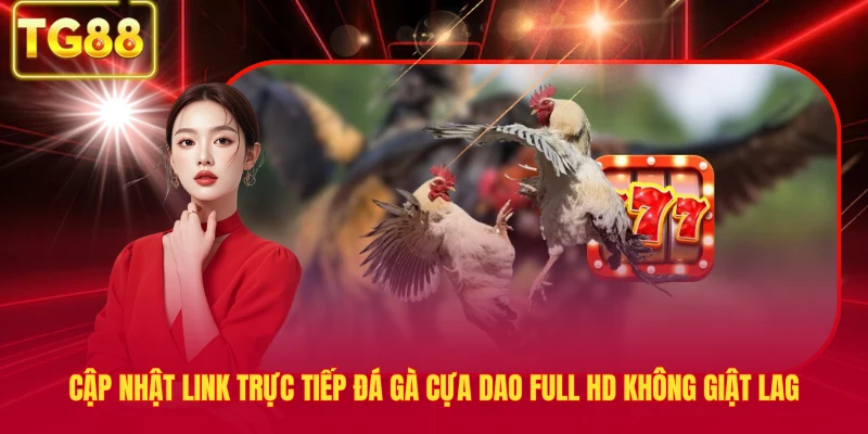 Cập nhật link trực tiếp đá gà cựa dao Full HD không giật lag