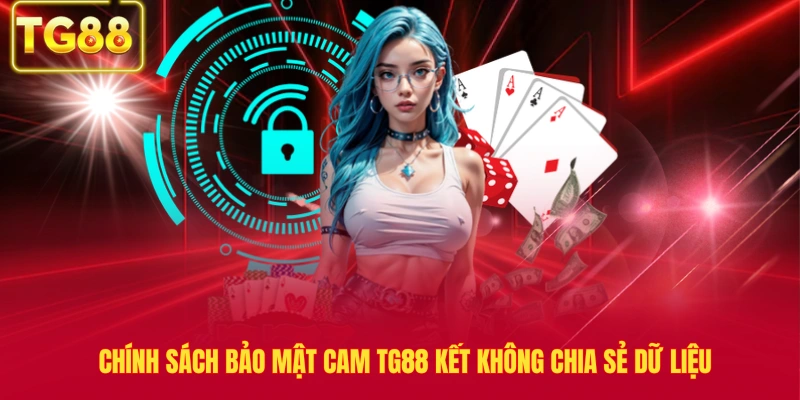 Chính sách bảo mật cam kết không chia sẻ dữ liệu