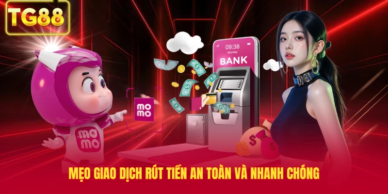 Mẹo giao dịch rút tiền an toàn và nhanh chóng